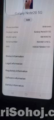 Samsung Galaxy Note 20 5g